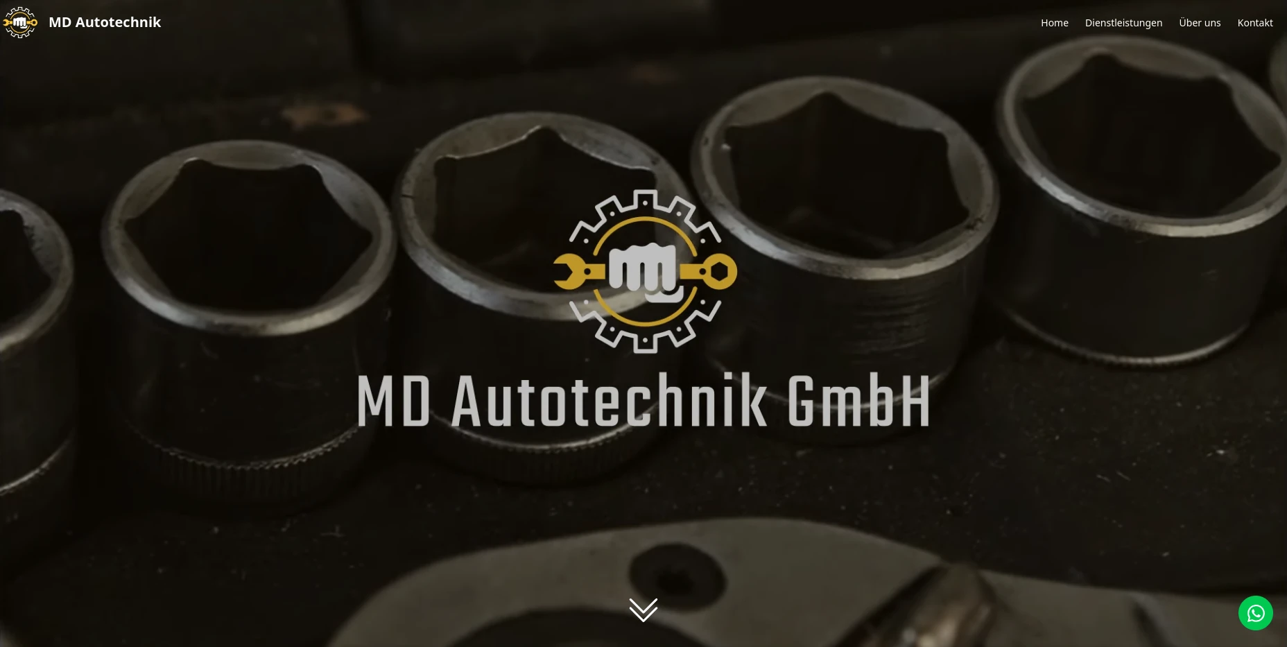 MD Autotechnik GmbH Webseite